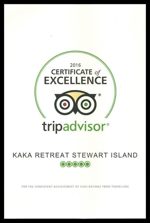 Kaka Retreat Motel, Stewart Island Half-moon Bay Buitenkant foto